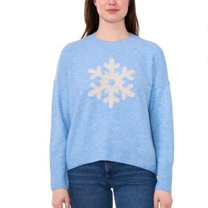 Vince Camuto Holiday Snowflake Sweater ~ Small